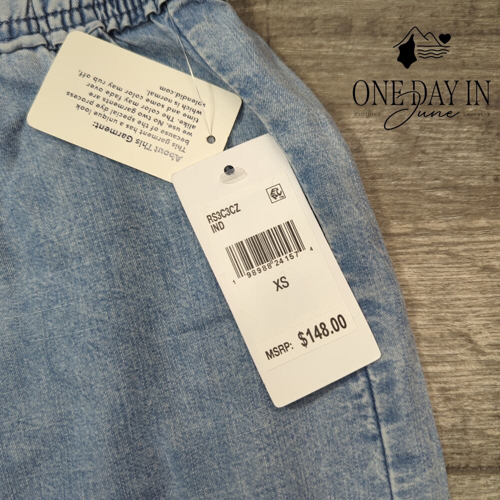 Splendid Drawstring Jeans Size XS - Picture 3 of 8